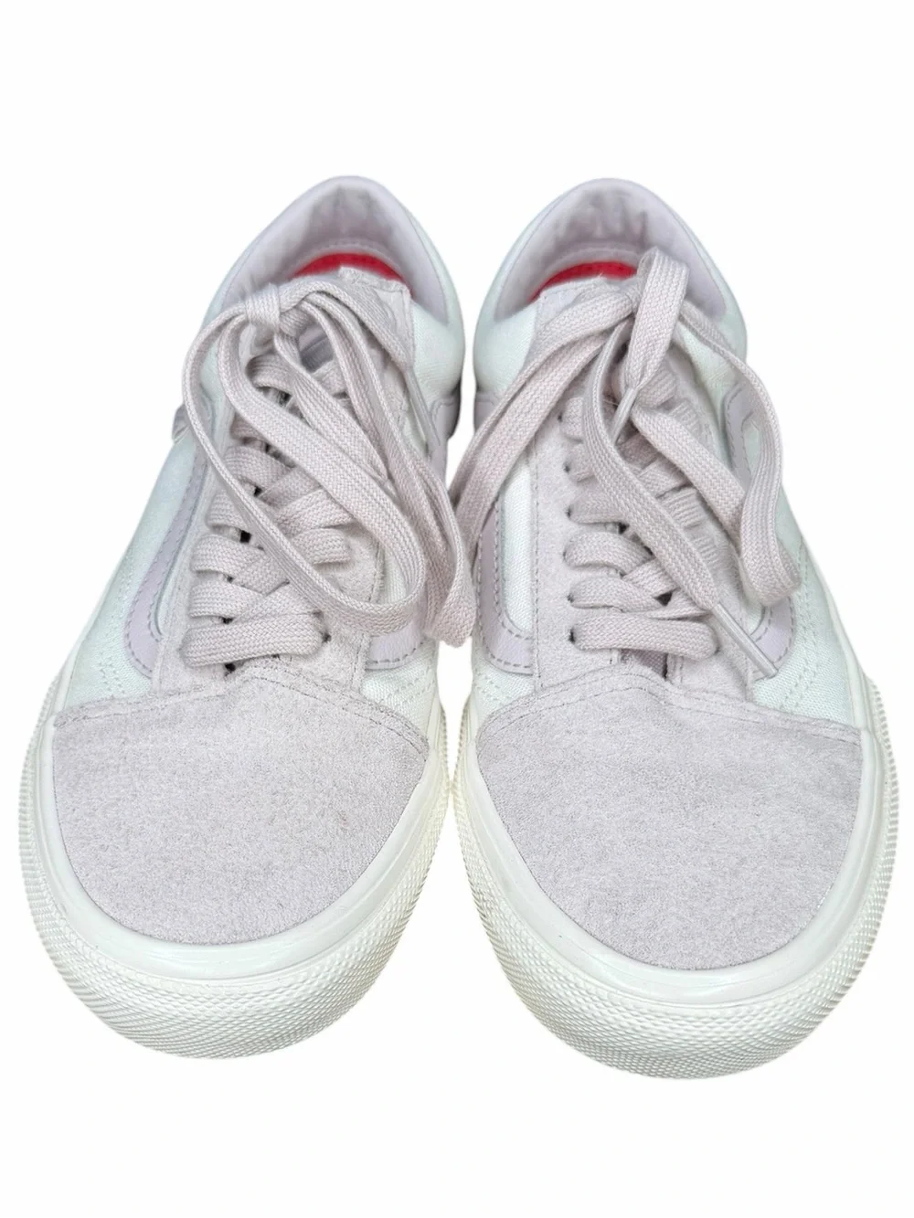 Vans Skate Old Skool Pro Lilac White Suede Canvas Sneakers Men’s 8 Women’s 9.5